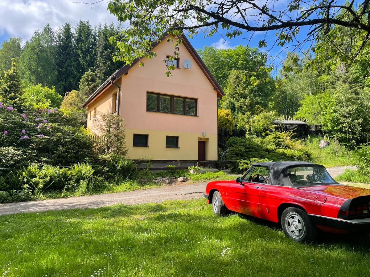 Chata Vysoká Štola Nejdek Exterior foto